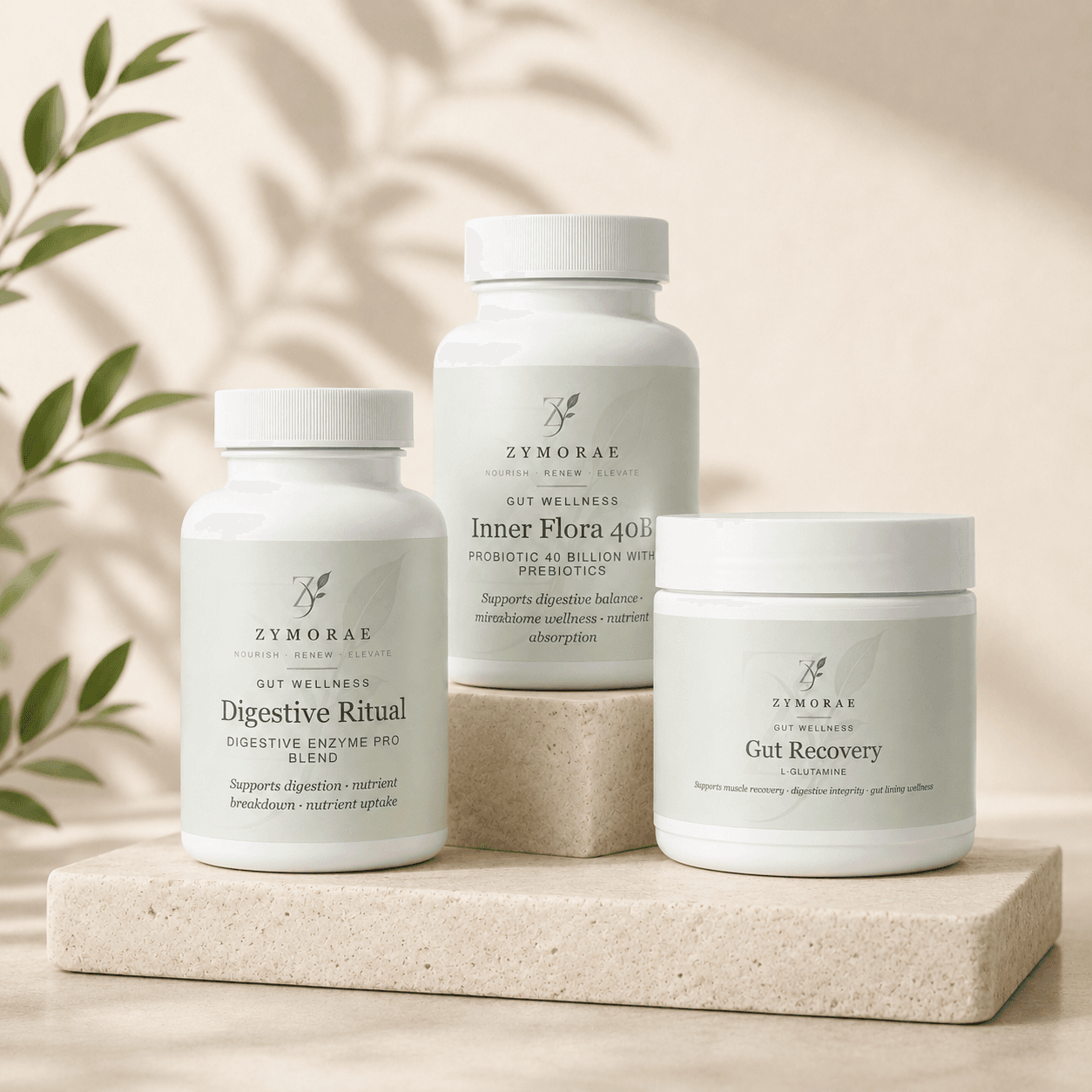 Gut Reset stack, Inner Flora 40B, Digestive Ritual, Gut Recovery